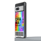 drama back phone cover | glass case for Google Pixel 7