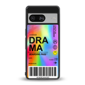 drama back phone cover | glass case for Google Pixel 8