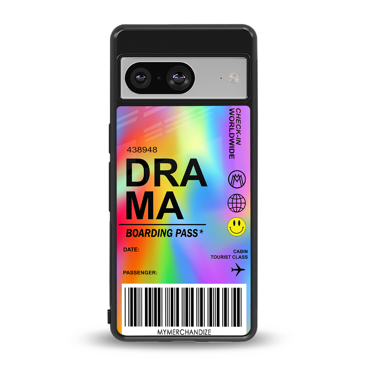drama back phone cover | glass case for Google Pixel 8