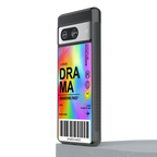 drama back phone cover | glass case for Google Pixel 8