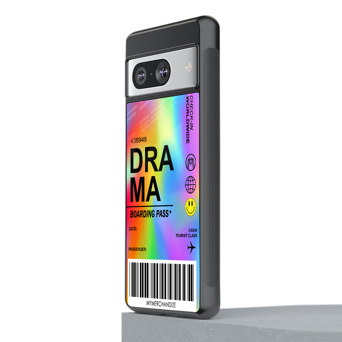 drama back phone cover | glass case for Google Pixel 8