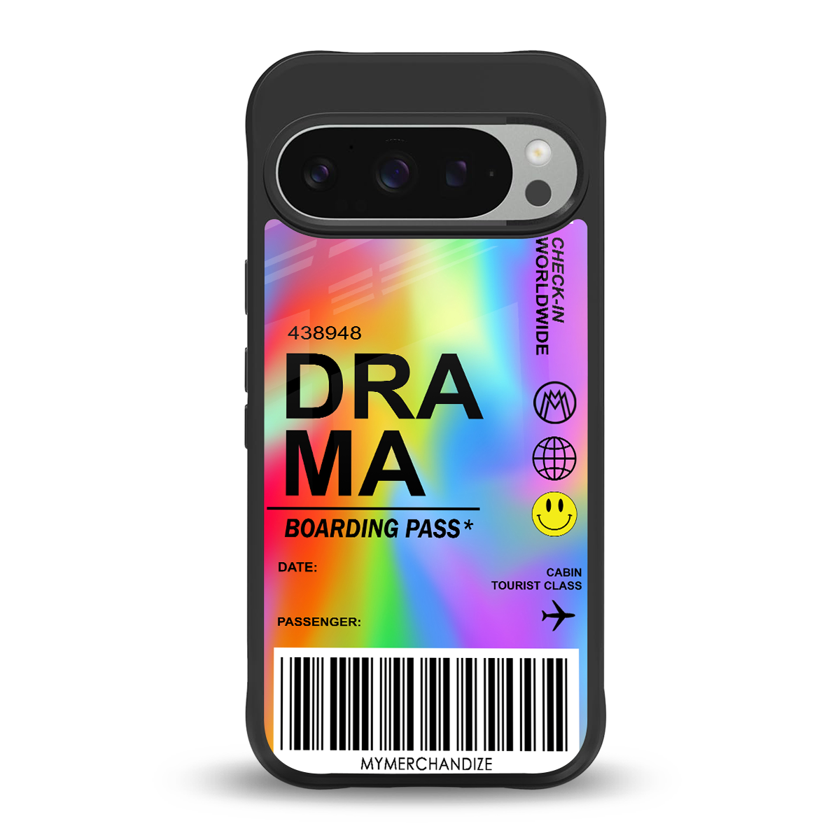 drama back phone cover | glass case for google pixel 9 pro xl