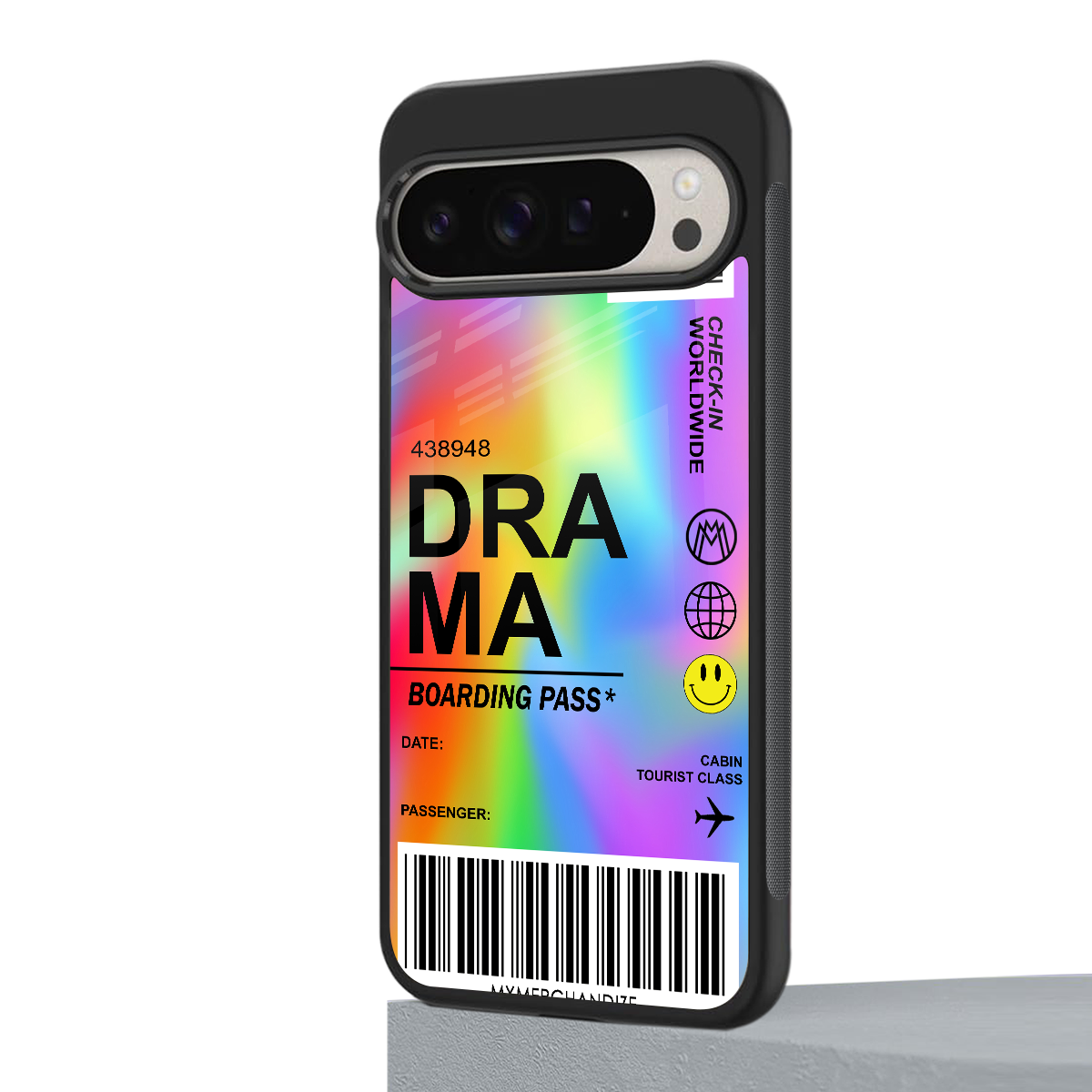drama back phone cover | glass case for google pixel 9 pro
