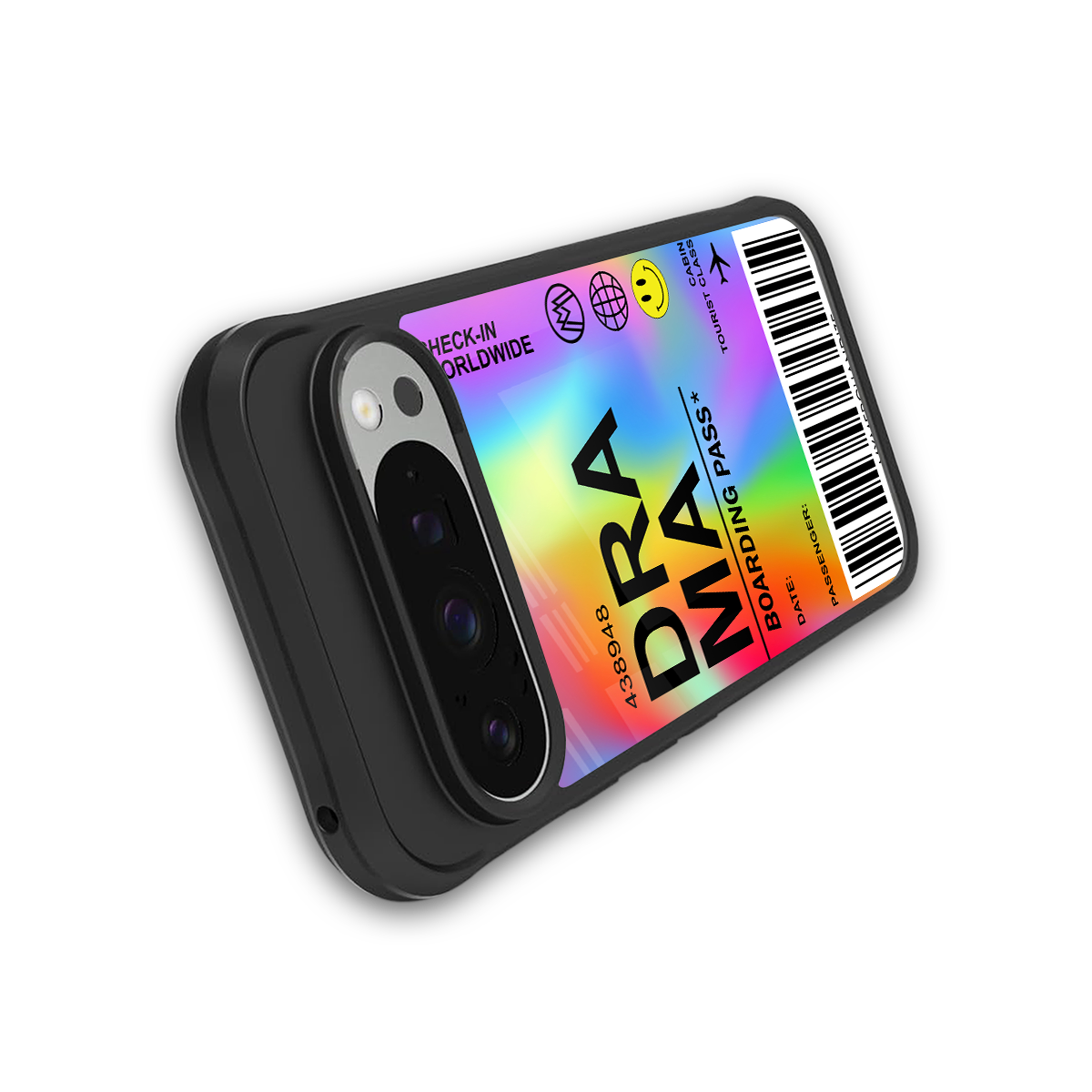 drama back phone cover | glass case for google pixel 9 pro