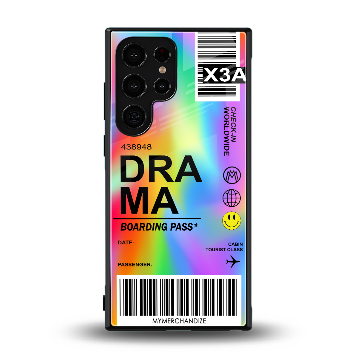 drama back phone cover | glass case for samsung galaxy s24 ultra