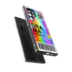 drama back phone cover | glass case for samsung galaxy s23 ultra