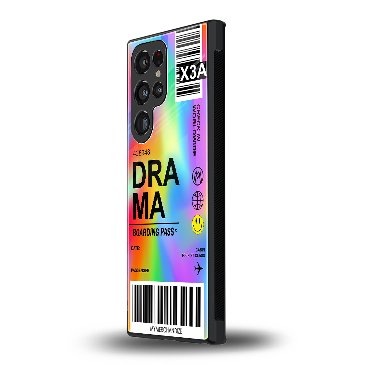 drama back phone cover | glass case for samsung galaxy s24 ultra
