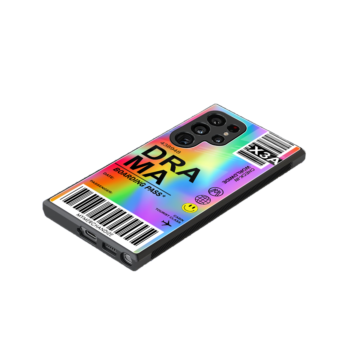 drama back phone cover | glass case for samsung galaxy s23 ultra