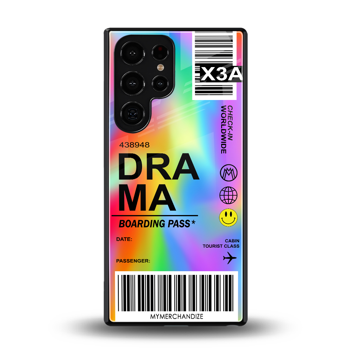 drama back phone cover | glass case for samsung galaxy s25 ultra