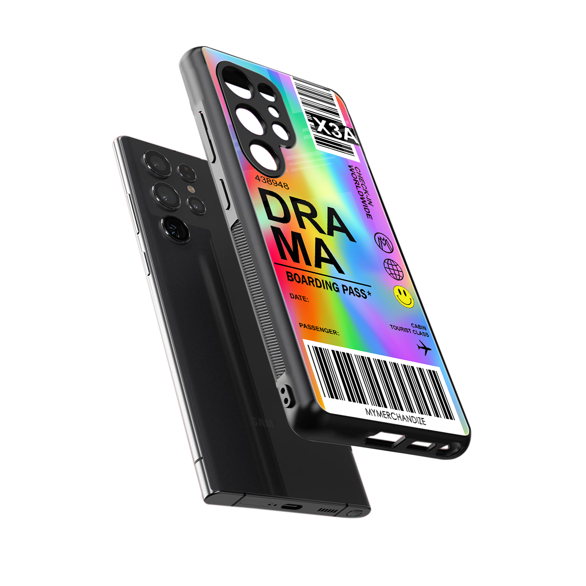drama back phone cover | glass case for samsung galaxy s25 ultra