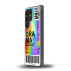 drama back phone cover | glass case for samsung galaxy s25 ultra