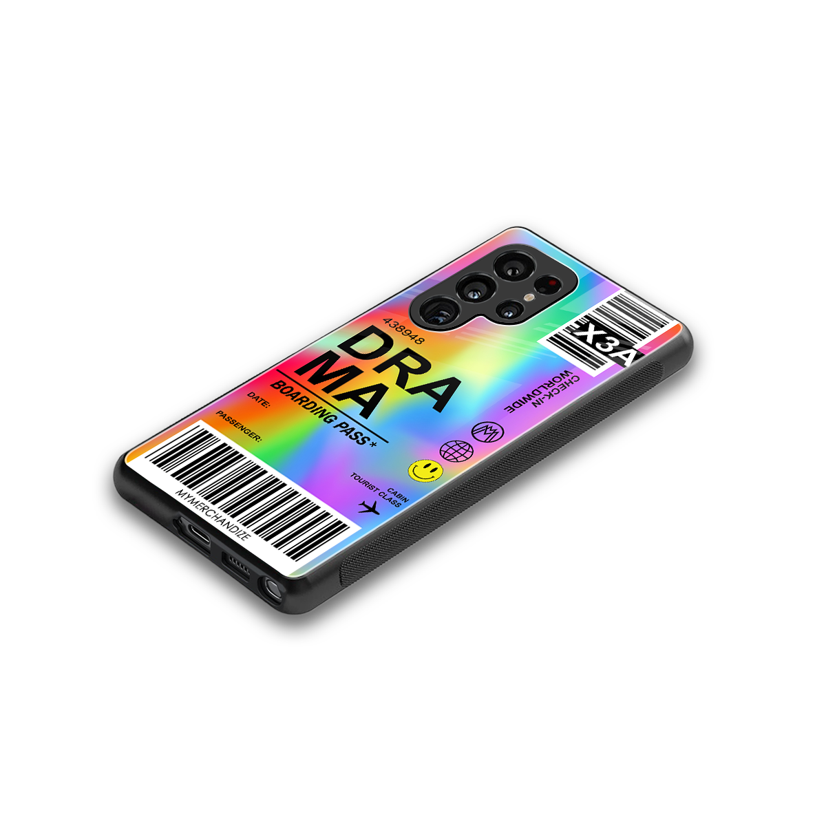 drama back phone cover | glass case for samsung galaxy s25 ultra
