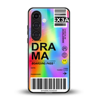 drama back phone cover | glass case for samsung galaxy s25