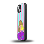 dramateacal girl back phone cover | glass case for iphone 13 mini