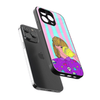 dramateacal girl back phone cover | glass case for iphone 13 pro max