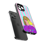 dramateacal girl back phone cover | glass case for iphone 13 pro