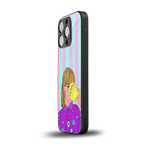 dramateacal girl back phone cover | glass case for iphone 13 pro