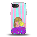 dramateacal girl back phone cover | glass case for iphone 16e