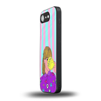dramateacal girl back phone cover | glass case for iphone 16e