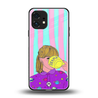 dramateacal girl back phone cover | glass case for nothing phone 1