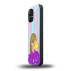 dramateacal girl back phone cover | glass case for nothing phone 1