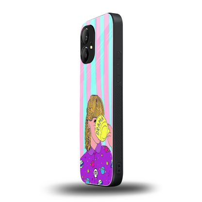 dramateacal girl back phone cover | glass case for nothing phone 1