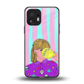 dramateacal girl back phone cover | glass case for nothing phone 2