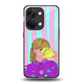 dramateacal girl back phone cover | glass case for oneplus nord 3