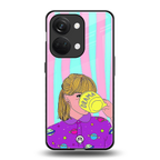 dramateacal girl back phone cover | glass case for oneplus nord 3