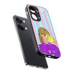 dramateacal girl back phone cover | glass case for oneplus nord 3