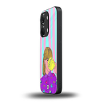 dramateacal girl back phone cover | glass case for oneplus nord 3