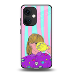 dramateacal girl back phone cover | glass case for oneplus nord ce 3