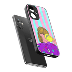 dramateacal girl back phone cover | glass case for oneplus nord ce 3