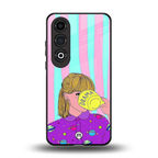 dramateacal girl back phone cover | glass case for oneplus nord ce 4