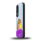 dramateacal girl back phone cover | glass case for oneplus nord ce 4