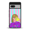 dramateacal girl back phone cover | glass case for Google Pixel 7