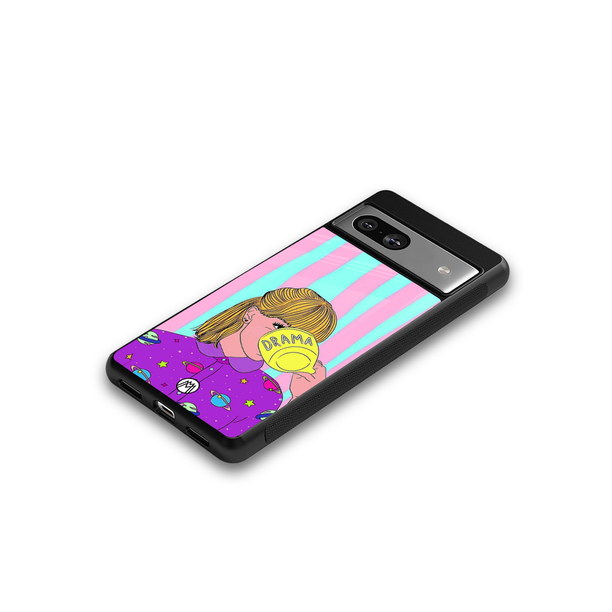dramateacal girl back phone cover | glass case for Google Pixel 7