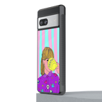 dramateacal girl back phone cover | glass case for Google Pixel 7