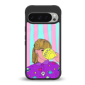 dramateacal girl back phone cover | glass case for google pixel 9 pro