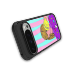 dramateacal girl back phone cover | glass case for google pixel 9 pro