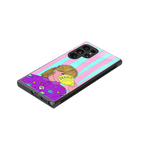 dramateacal girl back phone cover | glass case for samsung galaxy s24 ultra