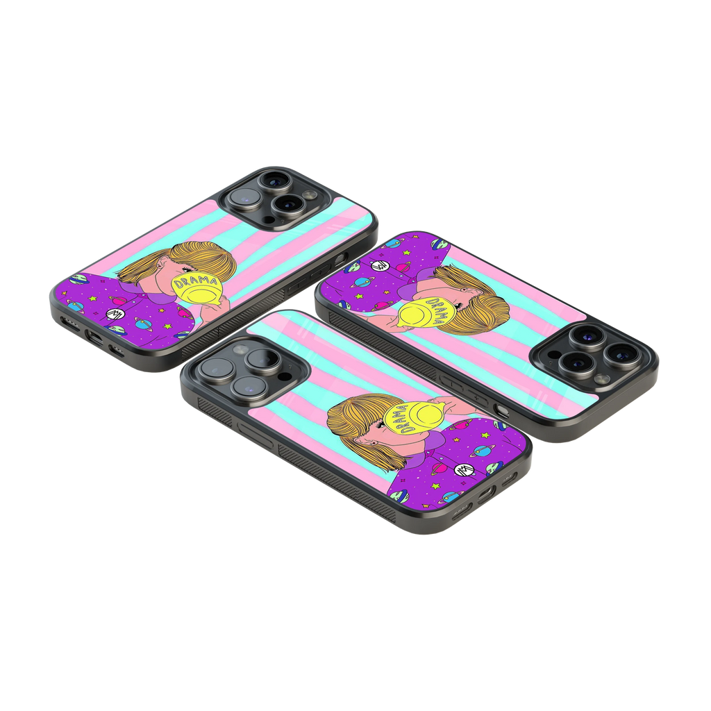 Luxury Glass Back Mobile Cover for iPhone, Samsung Galaxy, OnePlus, Pixel, Redmi & More