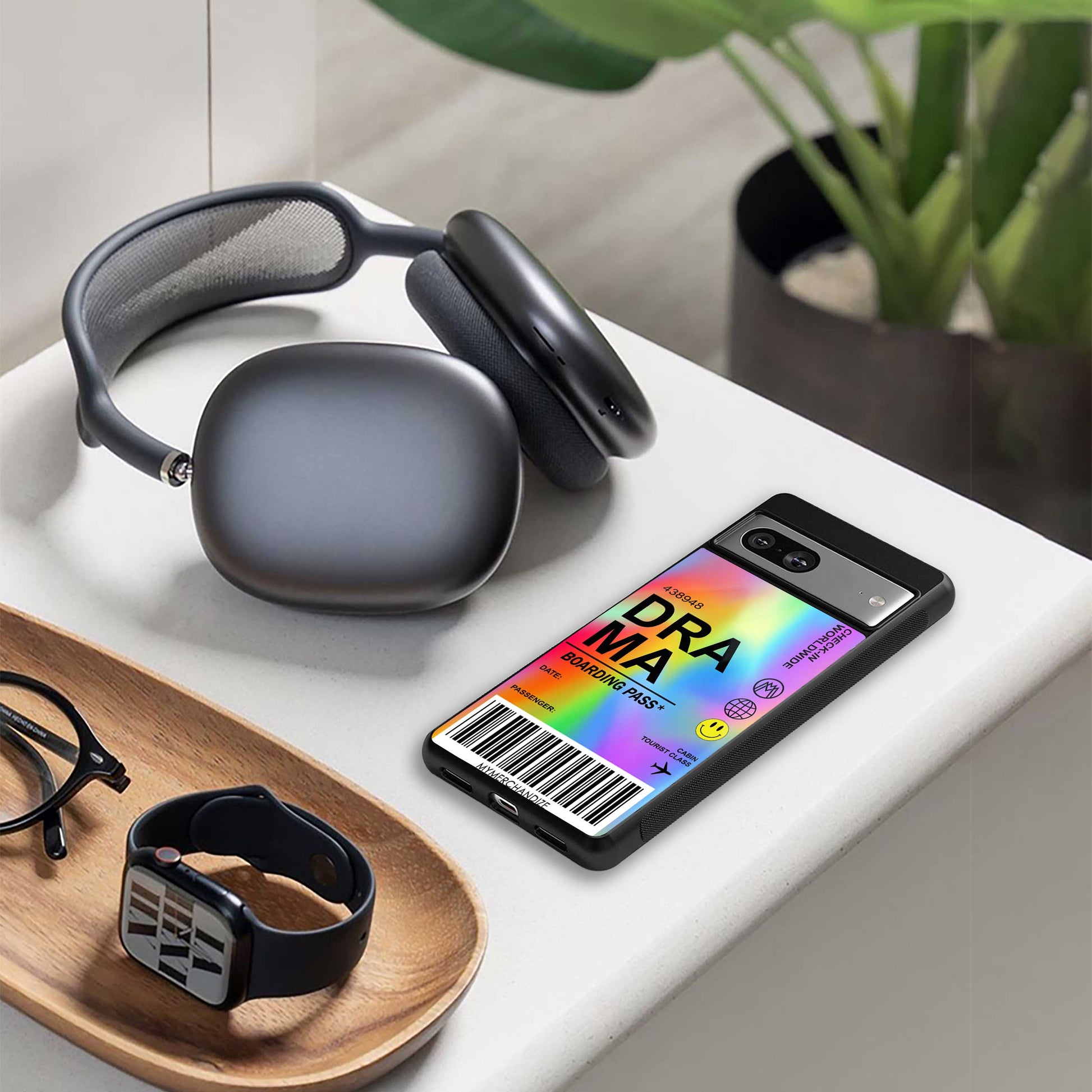 drama back phone cover | glass case for samsung galaxy s24 plus