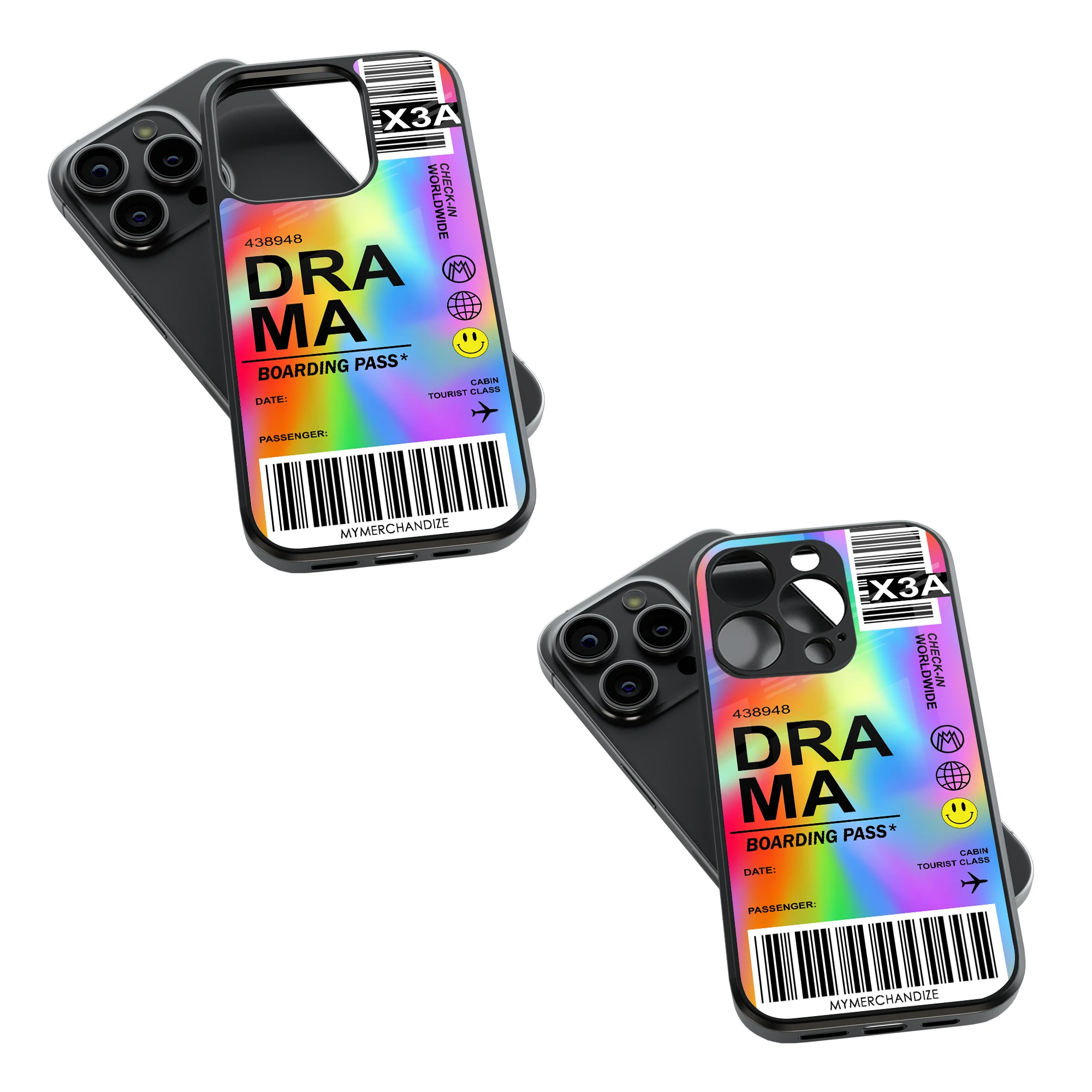 Trendy Glass Back Mobile Case for iPhone, Samsung, Redmi, OnePlus, Google Pixel, Motorola