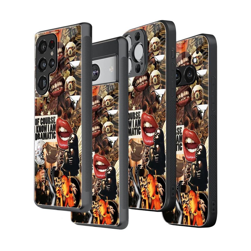 Stylish Glass Back Case for All Smartphones iPhone, Samsung, OnePlus, Pixel, Redmi, Oppo, Vivo, Motorola