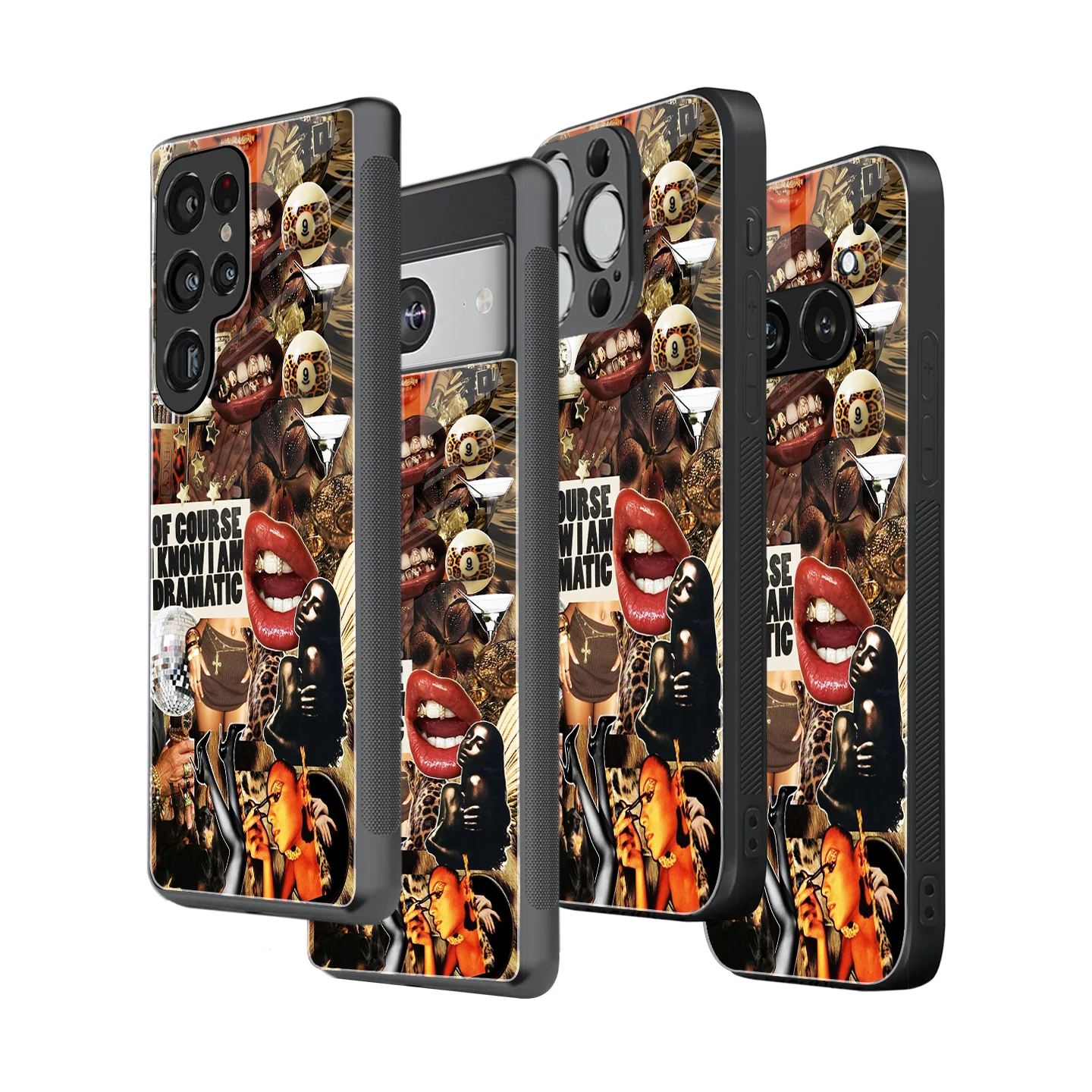 Stylish Glass Back Case for All Smartphones iPhone, Samsung, OnePlus, Pixel, Redmi, Oppo, Vivo, Motorola