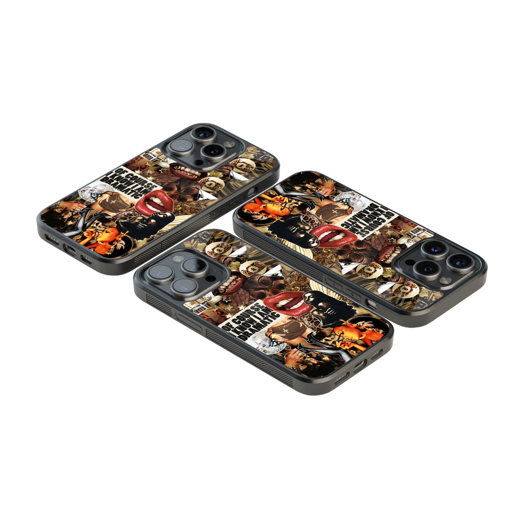 Luxury Glass Back Mobile Cover for iPhone, Samsung Galaxy, OnePlus, Pixel, Redmi & More
