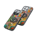 Protective Glass Back Phone Case Compatible with iPhone, Samsung, OnePlus, Pixel & More