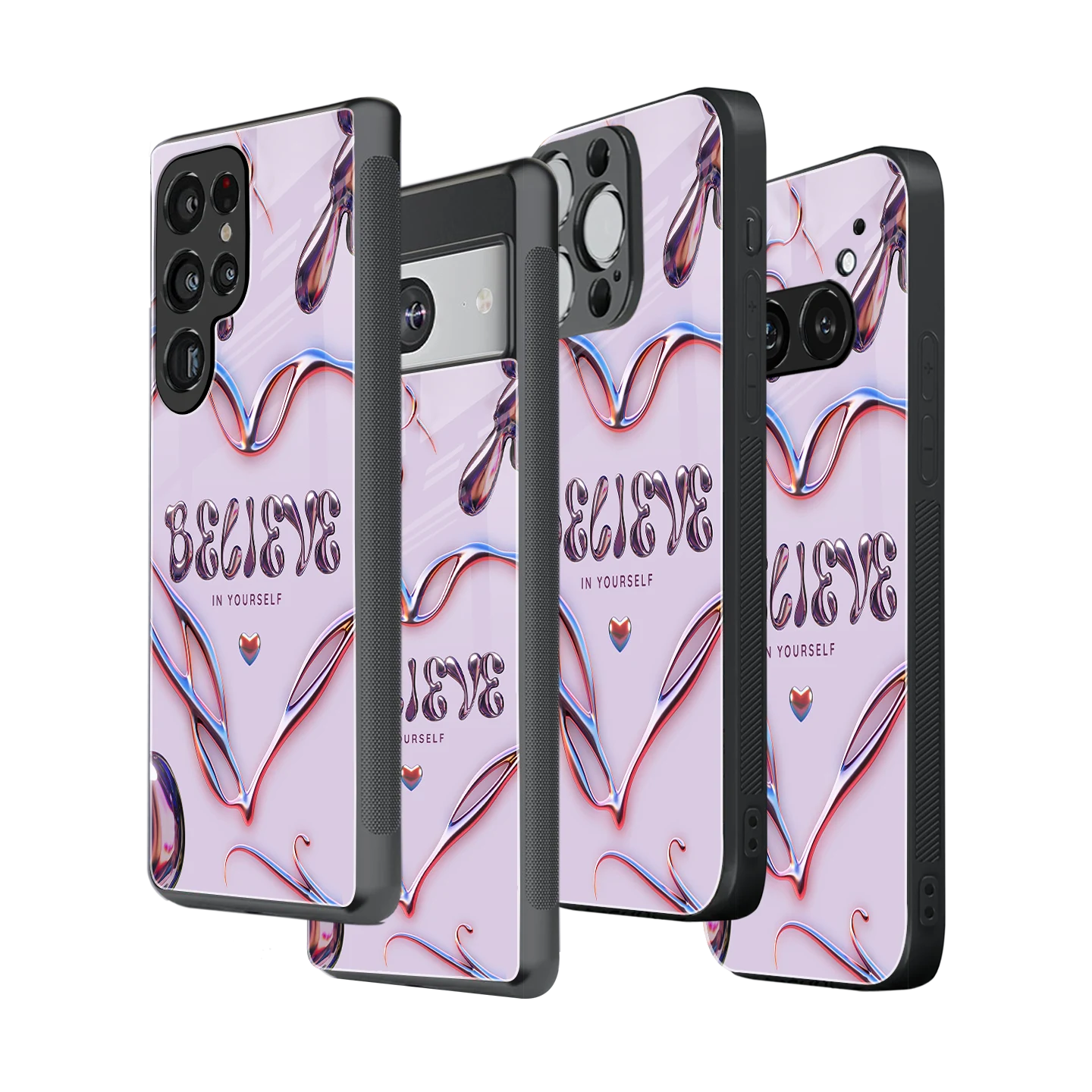 Stylish Glass Back Case for All Smartphones iPhone, Samsung, OnePlus, Pixel, Redmi, Oppo, Vivo, Motorola