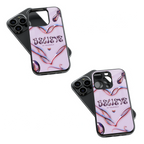 Trendy Glass Back Mobile Case for iPhone, Samsung, Redmi, OnePlus, Google Pixel, Motorola
